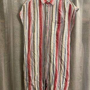Old Navy Multicolor Striped Shirt